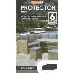 Bosmere Protector 6000 - Modular Corner Sofa Dining Set Outdoor Furniture Cover