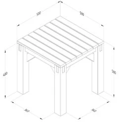 Forest Garden Modular Seating V3 26 Forest Garden Modular Seating V3 -Garden Haven Shop FGMODSEAT3HD2