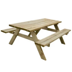 Forest Garden Rectangular Picnic Table 8 Forest Garden Rectangular Picnic Table -Garden Haven Shop FGRPT3