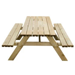 Forest Garden Rectangular Picnic Table 11 Forest Garden Rectangular Picnic Table -Garden Haven Shop FGRPT6