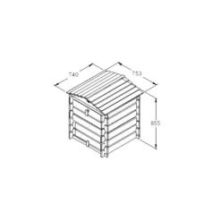 Beehive Compost Bin 7 Beehive Compost Bin -Garden Haven Shop FGSBHC3