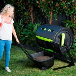 Maze 245 Litre Compost Tumbler & Accessories 23 Maze 245 Litre Compost Tumbler & Accessories -Garden Haven Shop GGCT18