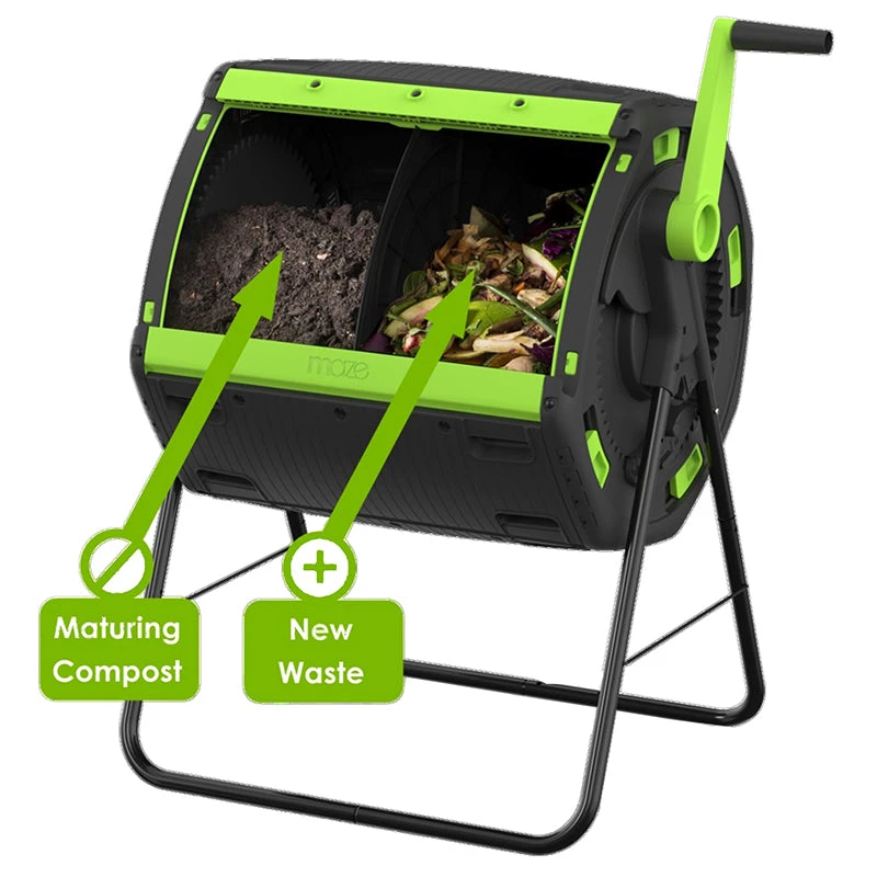 Maze 180 Litre Compost Tumbler 10 Maze 180 Litre Compost Tumbler - Image 10