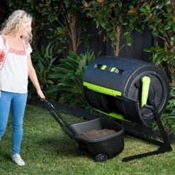 Maze 245 Litre Compost Tumbler & Accessories 24 Maze 245 Litre Compost Tumbler & Accessories -Garden Haven Shop GGCT4