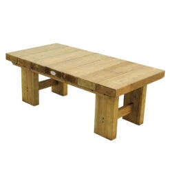 Low Level Sleeper Table 1.2m -Garden Haven Shop LSTAB9