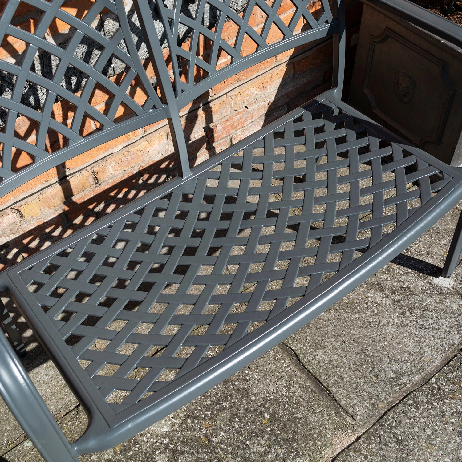 Rowlinson Vienna Aluminium Bench 1 Rowlinson Vienna Aluminium Bench