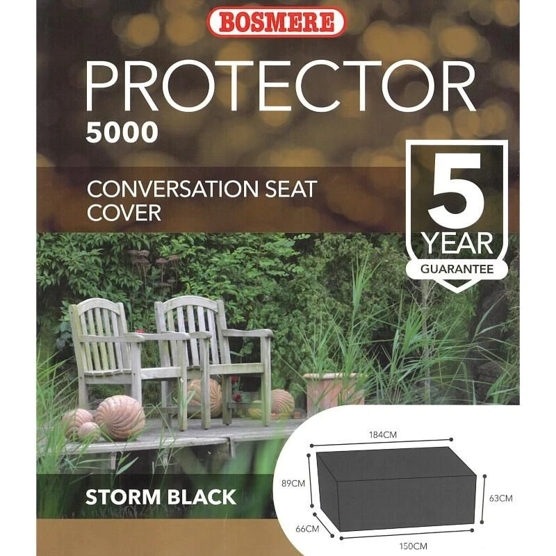 Bosmere Protector 5000 - Conversation Seat Protective Outdoor Furniture Cover 1 Bosmere Protector 5000 - Conversation Seat Protective Outdoor Furniture Cover
