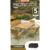 Bosmere Protector 5000 - Rectangular Patio Set Outdoor Furniture Cover