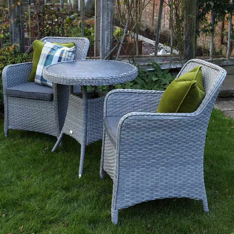 Supremo Catalan 2 Seat Garden Rattan Bistro Set 2 Supremo Catalan 2 Seat Garden Rattan Bistro Set - Image 2