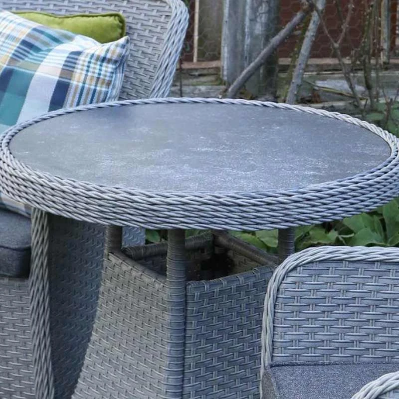 Supremo Catalan 2 Seat Garden Rattan Bistro Set 3 Supremo Catalan 2 Seat Garden Rattan Bistro Set - Image 3