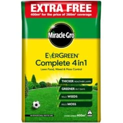 Miracle Gro EverGreen Complete 4 In 1 Lawn Food, Weed & Moss Control -Garden Haven Shop complete 4 in 1 14kg web