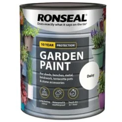 Ronseal- Garden Paint For Brick, Stone, Terracotta, Metal & Wood -Garden Haven Shop daisy web