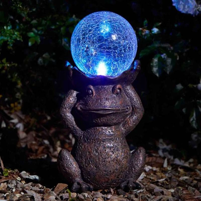 Smart Solar - Solar Powered Gazing Frog 1 Smart Solar - Solar Powered Gazing Frog