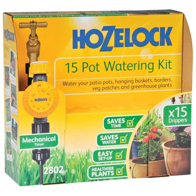Hozelock - 15 Pot Watering Kit 1 Hozelock - 15 Pot Watering Kit