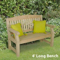 Forest Garden Harvington Bench 10 Forest Garden Harvington Bench -Garden Haven Shop image 61152