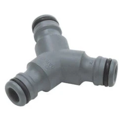 Gardena Three Way Hose Coupling