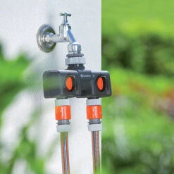 Gardena Threaded Twin Tap Connector 7 Gardena Threaded Twin Tap Connector -Garden Haven Shop image 89128