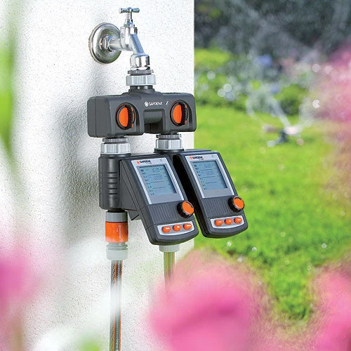 Gardena Threaded Twin Tap Connector 2 Gardena Threaded Twin Tap Connector - Image 2