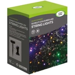Smart Solar - Solar Powered Multi Coloured LED String Lights -Garden Haven Shop multi solar string lights web3 1