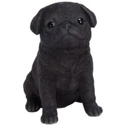 Vivid Arts Pet Pals - Puppy Garden Ornament (Small Breeds) 17 Vivid Arts Pet Pals - Puppy Garden Ornament (Small Breeds) -Garden Haven Shop pet pals black pug puppy web