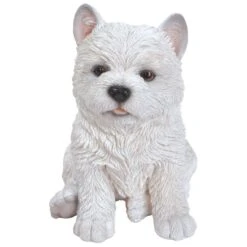 Vivid Arts Pet Pals - Puppy Garden Ornament (Small Breeds) 19 Vivid Arts Pet Pals - Puppy Garden Ornament (Small Breeds) -Garden Haven Shop pet pals west highland puppy web