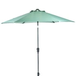 Riviera Deluxe Crank Parasol - French Grey Shade -Garden Haven Shop riviera parasol web2 generic 3