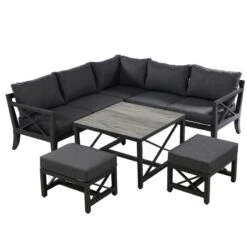 Hartman Sorrento Square Casual Garden Dining Set 5 Hartman Sorrento Square Casual Garden Dining Set -Garden Haven Shop sorrento square casual studio web