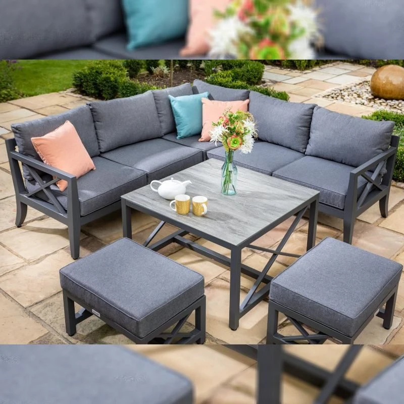 Hartman Sorrento Square Casual Garden Dining Set 2 Hartman Sorrento Square Casual Garden Dining Set - Image 2
