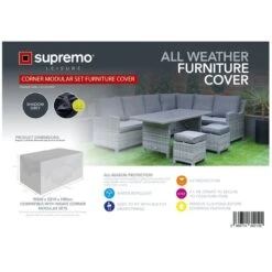 Supremo Corner Modular Set All Weather Outdoor Furniture Cover 6 Supremo Corner Modular Set All Weather Outdoor Furniture Cover -Garden Haven Shop supremo corner modular set cover web