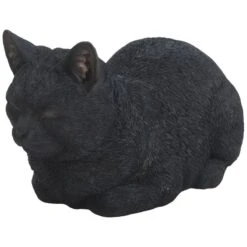 Vivid Arts Real Life Cats - Dreaming Cat Garden Ornament 9 Vivid Arts Real Life Cats - Dreaming Cat Garden Ornament -Garden Haven Shop vivid arts black dreaming cat web