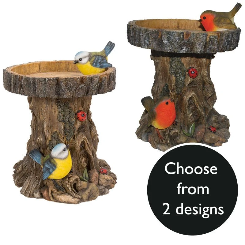 Vivid Arts Garden Friends - Treetrunk Feeder Garden Ornament 1 Vivid Arts Garden Friends - Treetrunk Feeder Garden Ornament