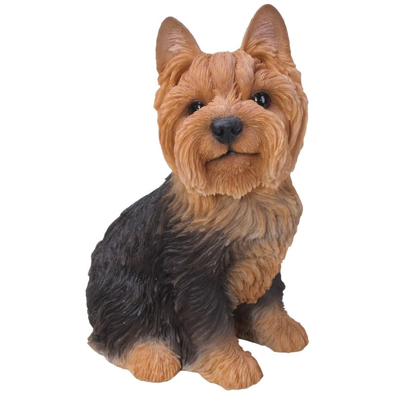 Vivid Arts Real Life Dogs - Yorkshire Terrier Garden Ornament 1 Vivid Arts Real Life Dogs - Yorkshire Terrier Garden Ornament
