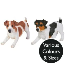 Vivid Arts Real Life Dogs - Jack Russell Garden Ornament