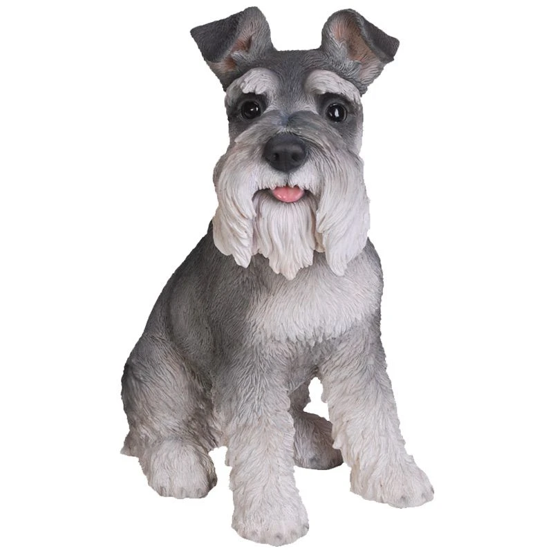 Vivid Arts Real Life Dogs - Miniature Schnauzer Garden Ornament 3 Vivid Arts Real Life Dogs - Miniature Schnauzer Garden Ornament - Image 3