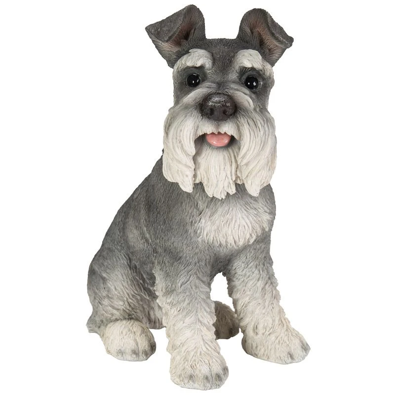 Vivid Arts Real Life Dogs - Miniature Schnauzer Garden Ornament 2 Vivid Arts Real Life Dogs - Miniature Schnauzer Garden Ornament - Image 2