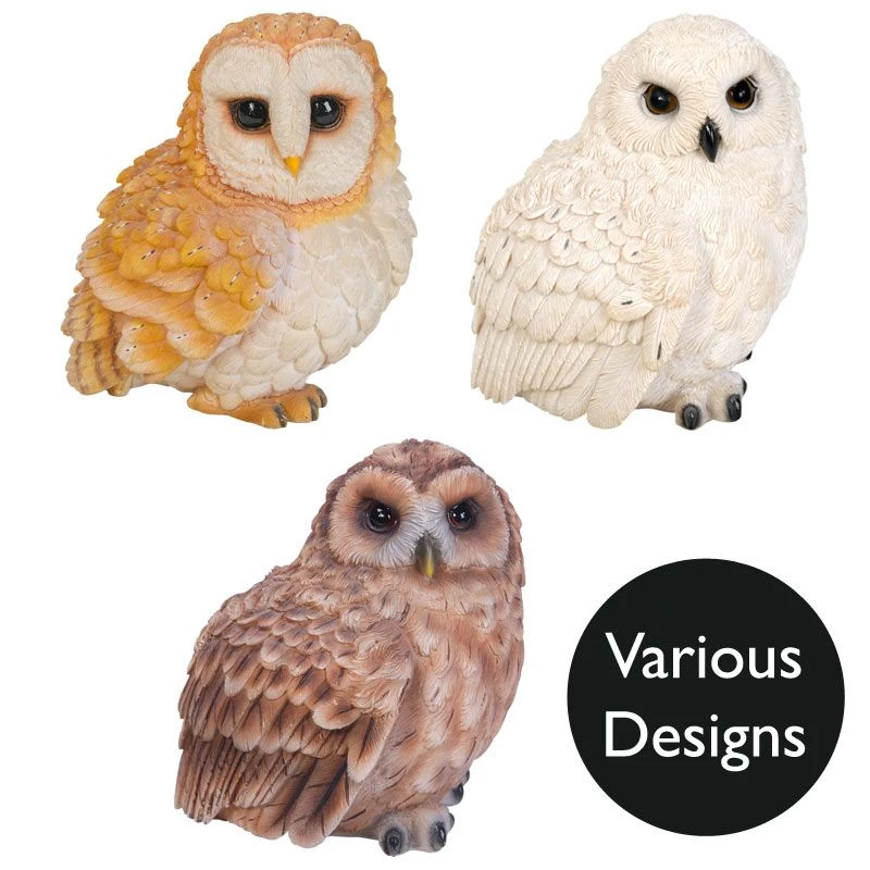 Vivid Arts Real Life Owls - Owl Garden Ornament 1 Vivid Arts Real Life Owls - Owl Garden Ornament