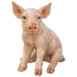 Vivid Arts Real Life Farm - Pig Garden Ornament -Garden Haven Shop vivid arts real life piglet web 1