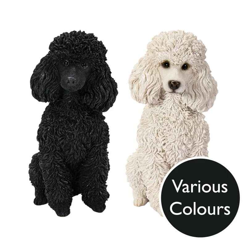 Vivid Arts Real Life Dogs - Poodle Garden Ornament 1 Vivid Arts Real Life Dogs - Poodle Garden Ornament