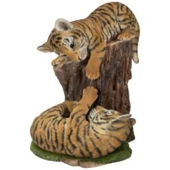 Vivid Arts Real Life Zoo - Tiger Garden Ornament -Garden Haven Shop vivid arts real life zoo playful tiger cubs web