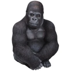 Vivid Arts Real Life Zoo - Gorilla Garden Ornament -Garden Haven Shop vivid arts real life zoo sitting gorilla web