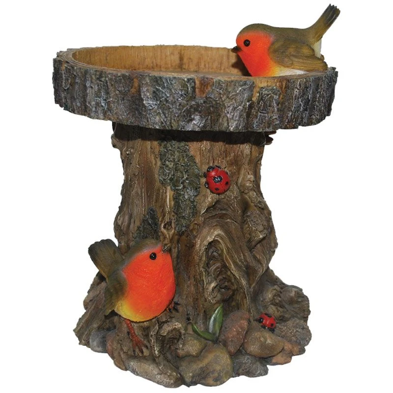 Vivid Arts Garden Friends - Treetrunk Feeder Garden Ornament 3 Vivid Arts Garden Friends - Treetrunk Feeder Garden Ornament - Image 3