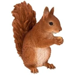 Vivid Arts Real Life Woodland - Red Squirrel Garden Ornament -Garden Haven Shop vivid arts sitting red squirrel web