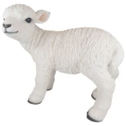 Vivid Arts Real Life Farm - Lamb Garden Ornament -Garden Haven Shop vivid arts standing lamb web
